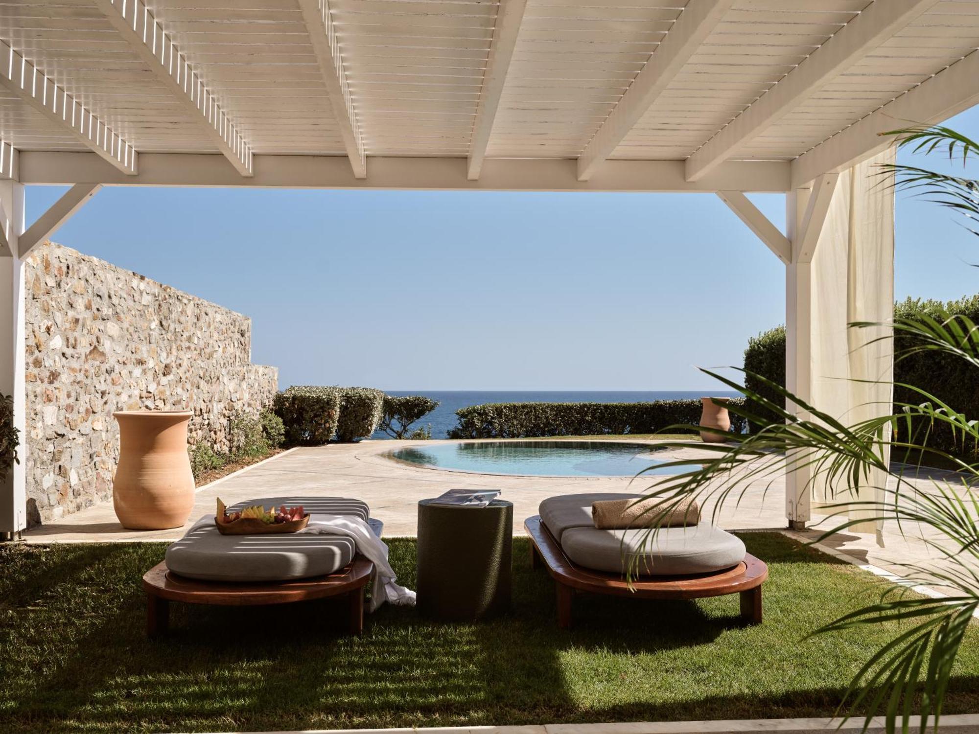The Royal Blue A Luxury Beach Resort (Adults Only) Pánormos Exterior foto
