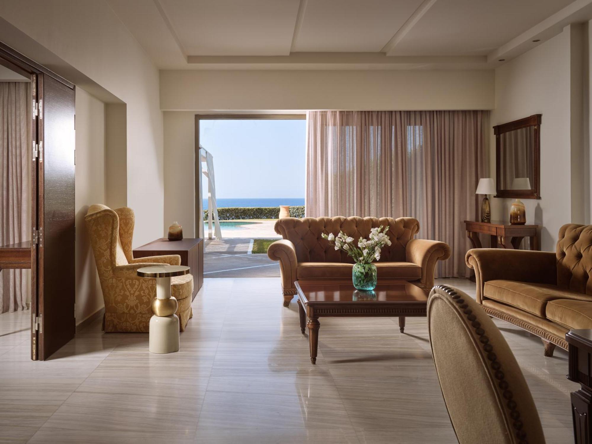 The Royal Blue A Luxury Beach Resort (Adults Only) Pánormos Exterior foto
