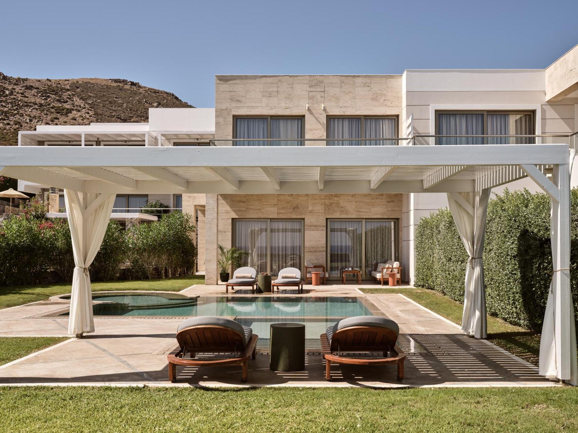 The Royal Blue A Luxury Beach Resort (Adults Only) Pánormos Exterior foto